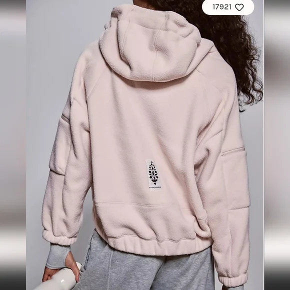 FP Movement Free People Wild and Free Pullover size L color is Cashmere / Cream - Picture 3 of 17